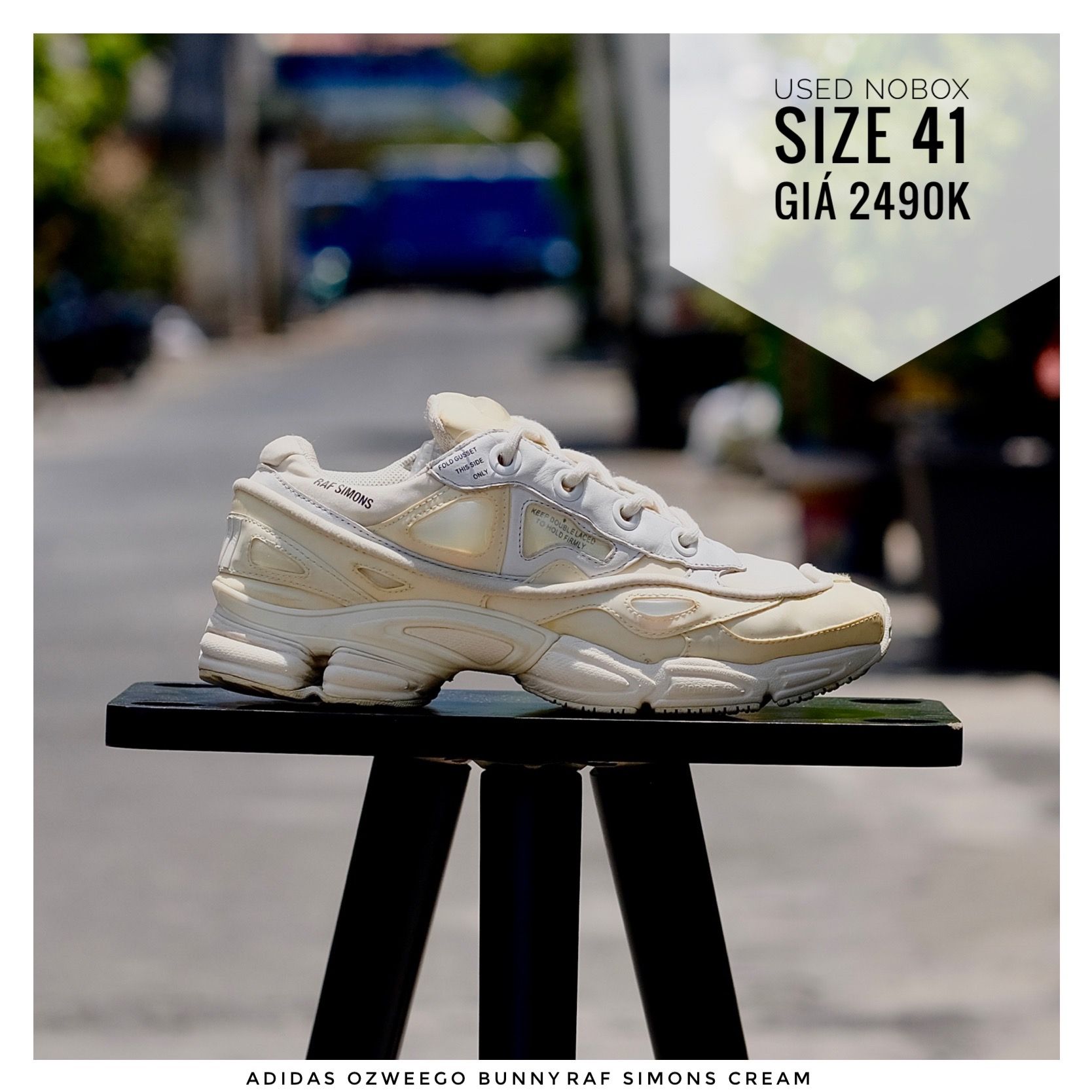 Adidas ozweego bunny cream sale