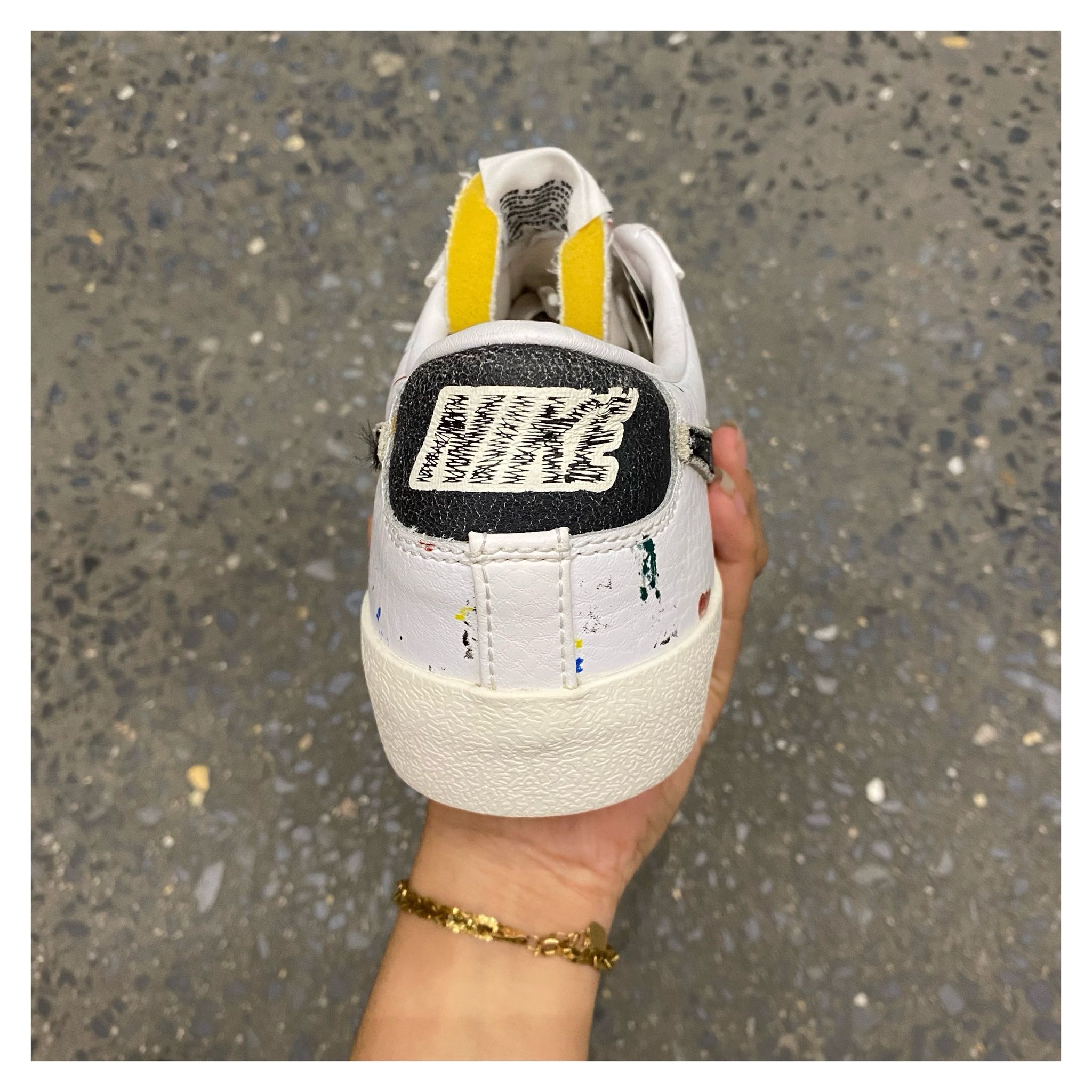 blazer 77 paint splatter