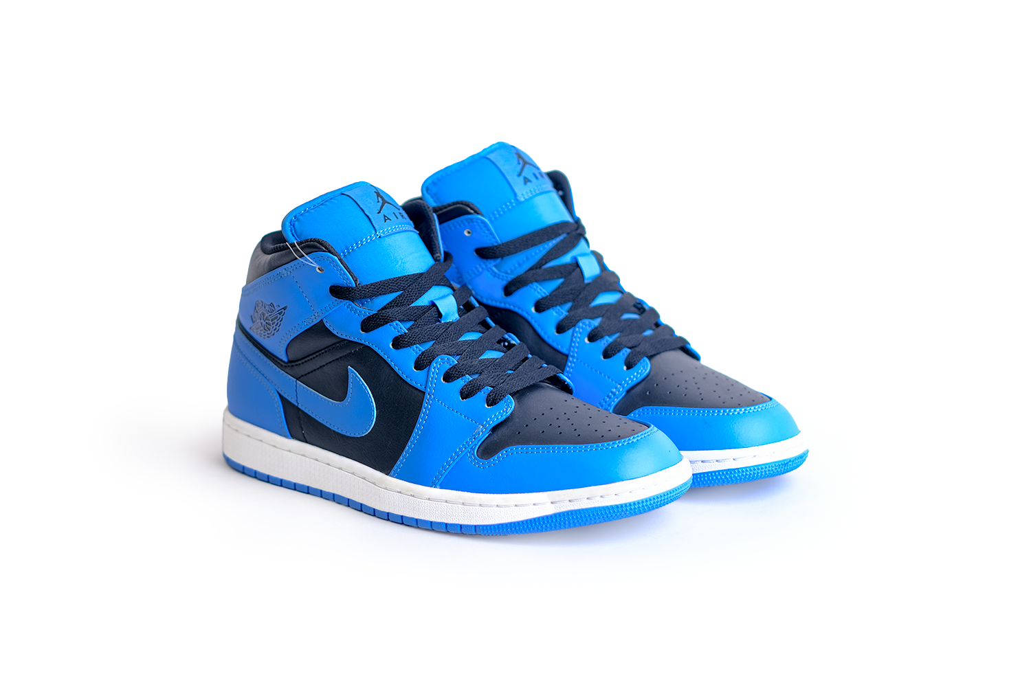 Giày Nike Air Jordan Mid Black University Blue DQ8426-401 - Main Image
