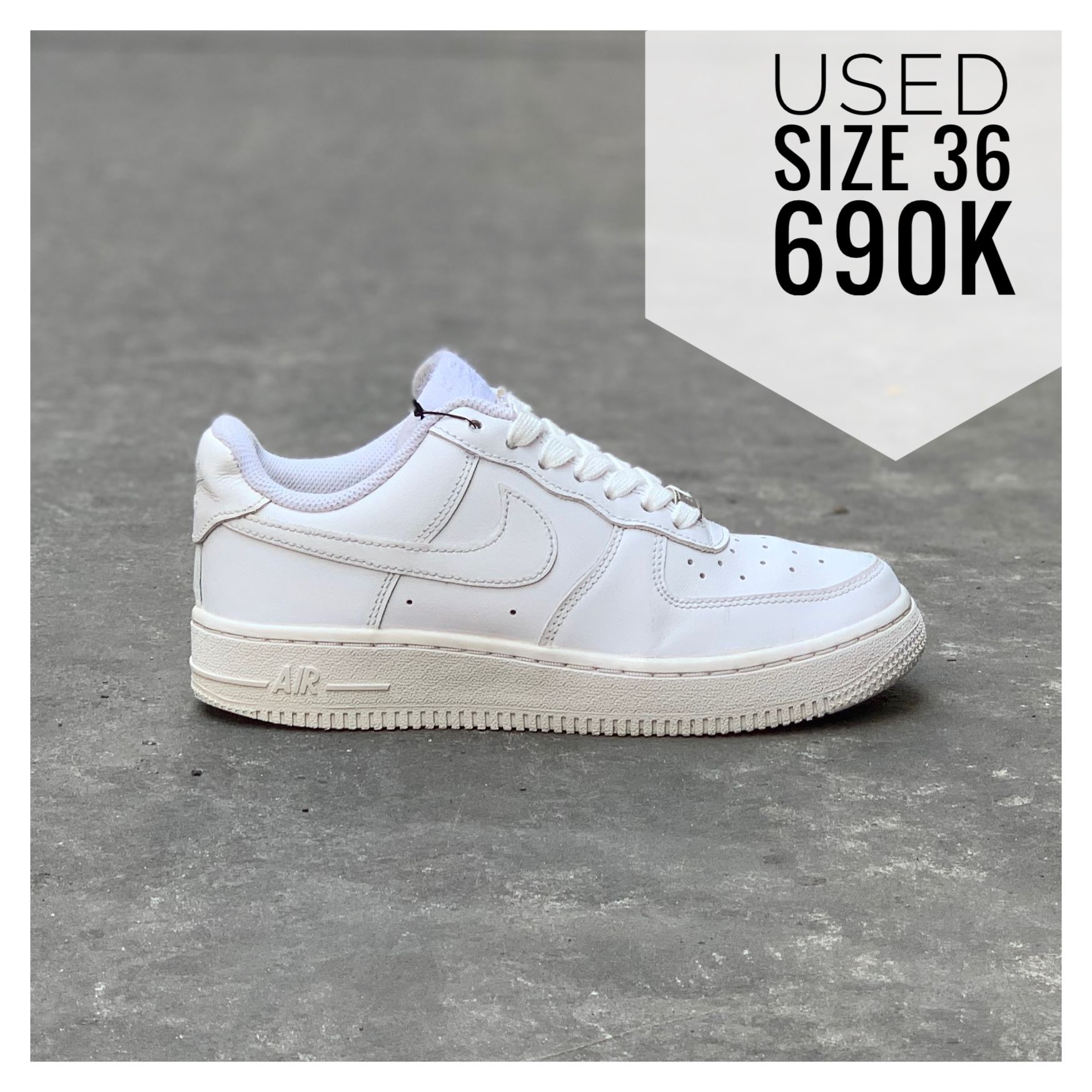 air force one nike 36