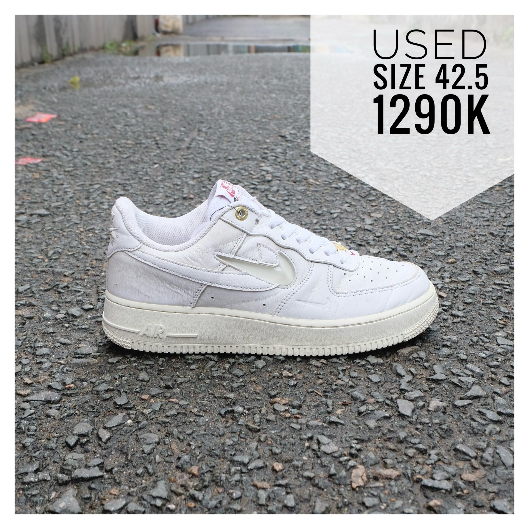 nike air force 1 42.5 white