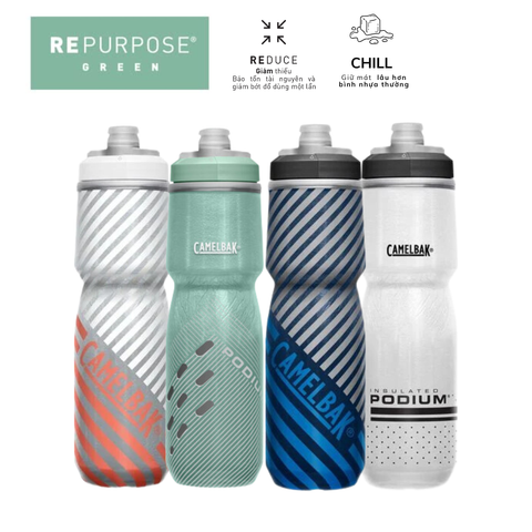  Bình Giữ Lạnh 2 lớp 710ml | Podium Chill Bike Bottle, Isulated 