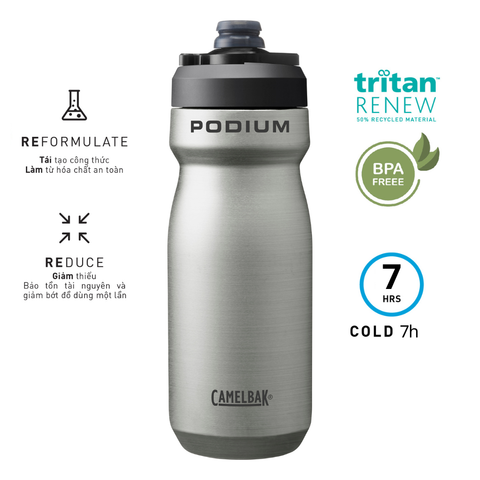  Bình Xe Đạp 530ml | Podium® Steel 