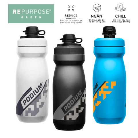  Bình Xe Đạp 620ml | Podium Dirt Series Bike Bottle 
