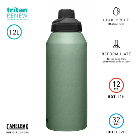  Giữ Nhiệt Nóng Lạnh 1.2L | Chute Mag Water Bottle, Insulated SST 