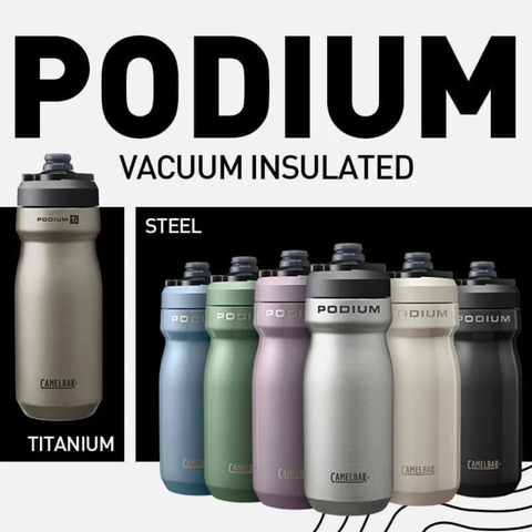  Bình Xe Đạp 530ml | Podium® Steel 