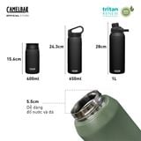  Bình Giữ Nhiệt Nóng Lạnh 620ml | Carry Cap Water Bottle, Insulated SST 