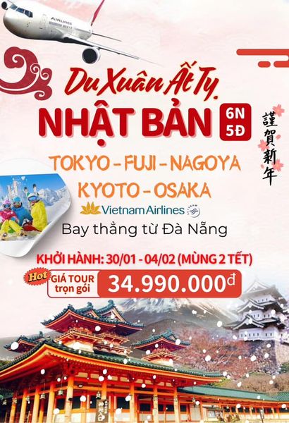 Du Xuân Nhật Bản ngắm hoa Anh Đào