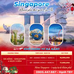 Đón Xuân khám phá Quốc đảo Sư tử Singapore