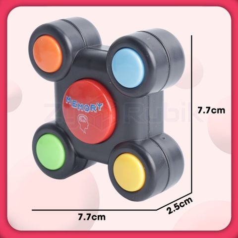  [ Đồ Chơi Trí Tuệ] Máy Trò Chơi Rèn Luyện Trí Nhớ IQ- Trò Chơi Điện Tử Cho Trẻ Em- Khối Rubik IQ Cầm Tay- Zyo Rubik 