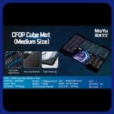  Phụ Kiện Rubik - Moyu Cube Mat - Thảm Moyu, Lót Chuột, CFOP 2024 - Zyo Rubik 