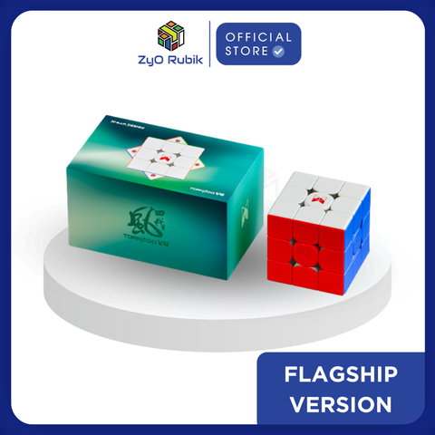  Rubik 3X3 Tornado V4 M XMD 2024 Phiên Bản Flagship/ Pioneer - Rubik Thi Đấu Chuyên Nghiệp - ZyO Rubik 