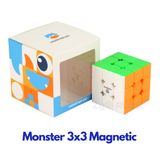  Rubik GAN monster go Stickerless phiên bản Magnetic (Hãng mod nam châm) - ZyO Rubik 