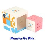  Rubik 3x3x3 GAN Monster Go Cloud Pink (Stickerless hồng) - Đồ Chơi Rubik 3 Tầng - ZyO Rubik 