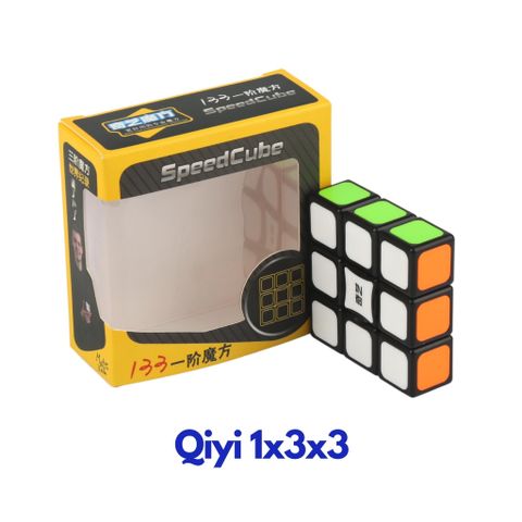  Rubik Biến Thể 1x3x3 QiYi Black - QIYI SUPER FLOPPY 1X3X3 - ZyO Rubik 