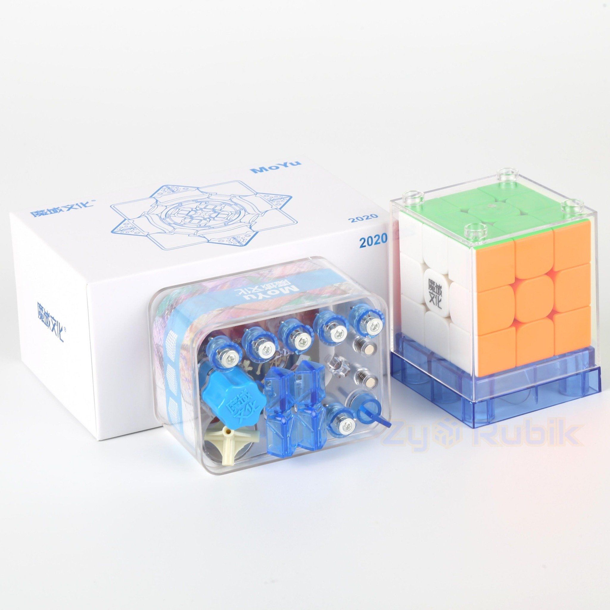  [Rubik3x3x3] Rubik 3x3 MoYu WeiLong WRM 2020 MoYu 3x3 Nam Châm Dòng Cao Cấp Flagship (Hãng Mod) - ZyO Rubik 