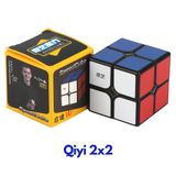  Rubik 2x2 QiYi W Black/ White ( Viền Đen/ Không Viền) - Đồ Chơi Trí Tuệ - Khối Lập Phương Rubik 2 Tầng - ZyO Rubik 