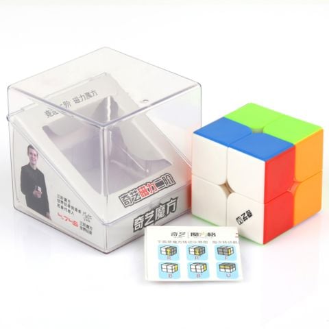  Rubik 2x2 QiYi MS Magnetic 2020 stickerless (Có nam Châm- Hãng Mod M) - ZyO Rubik 
