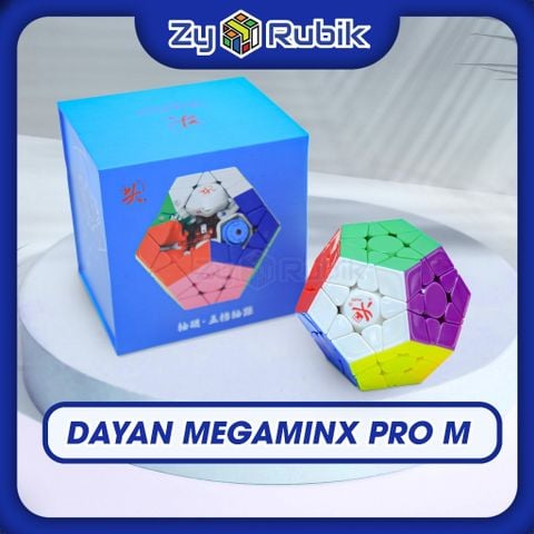  Rubik Dayan Megaminx Pro M - Rubic Biến Thể 12 Mặt Có Nam Châm Cao Cấp - Zyo Rubik 