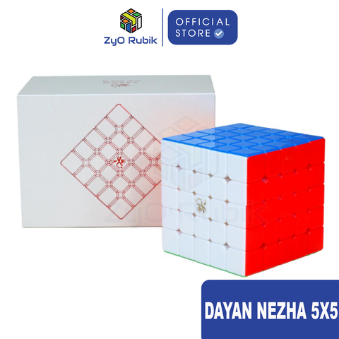  Rubik 5x5 - Dayan Nezha 5x5 - Đồ Chơi Trí Tuệ - Khối Lập Phương 5 Tầng Mod Nam Châm Stickerless - Zyo Rubik 