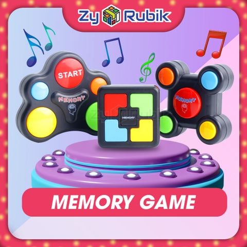  [ Đồ Chơi Trí Tuệ] Máy Trò Chơi Rèn Luyện Trí Nhớ IQ- Trò Chơi Điện Tử Cho Trẻ Em- Khối Rubik IQ Cầm Tay- Zyo Rubik 
