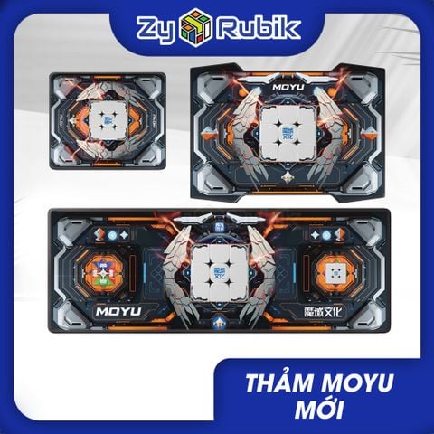  Phụ Kiện Rubik - Moyu Cube Mat - Thảm Moyu, Lót Chuột, CFOP 2024 - Zyo Rubik 