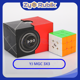  Rubik 3x3 YongJun MGC 3x3 Có Nam Châm- YJ MGC 3 V2 M Stickerless- Đồ Chơi Trí Tuệ- Zyo Rubik 