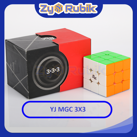  Rubik 3x3 YongJun MGC 3x3 Có Nam Châm- YJ MGC 3 V2 M Stickerless- Đồ Chơi Trí Tuệ- Zyo Rubik 