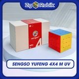  Rubik 4x4 5x5 Sengso Yufeng UV Stickerless- Rubic 4x4 /5x5 Không Viền Có Nam Châm Phủ UV Chống Bám Vân Tay- Zyo Rubik 