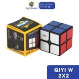  Rubik 2x2 QiYi W Black/ White ( Viền Đen/ Không Viền) - Đồ Chơi Trí Tuệ - Khối Lập Phương Rubik 2 Tầng - ZyO Rubik 