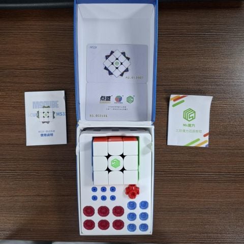  (Đã bán) Rubik 3x3 - Diansheng MS3X 2022 nhựa đen - Rubik 2Hand 