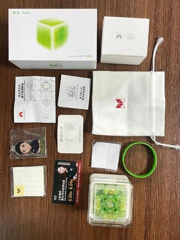  (Đã bán) Rubik 3x3 - Qiyi X-Man Tornado V3 3x3 Magnetic Pioneer Firefly Limited - Rubik 2Hand 