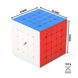  Rubik Qiyi MS 5x5 - Đồ Chơi Trí Tuệ - Khối Lập Phương 5 Tầng Có Nam Châm ( Hãng Mod ) - Zyo Rubik 