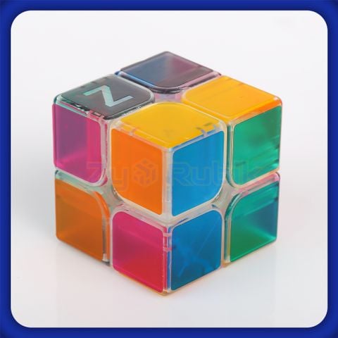  Rubik Biến thể Thạch anh Jelly 2x2 Zcube - Zyo Rubik 