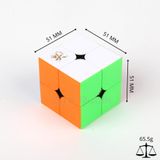  Rubik DaYan TengYun M Plus Có Nam Châm Cao Cấp Flagship Rubic 2 Tầng (Mod nam châm) - ZyO Rubik 