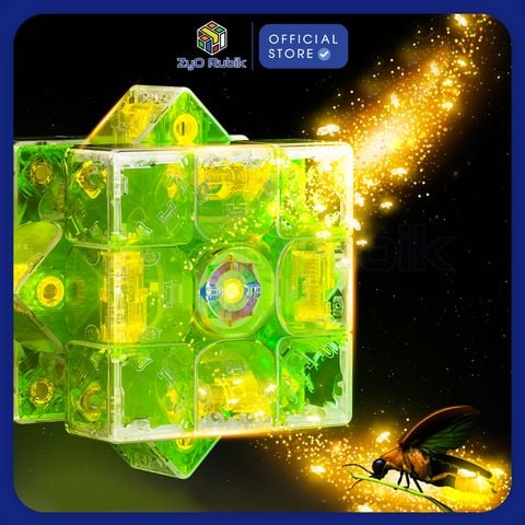  [TẶNG THẢM QIYI] Rubik Qiyi X-Man Tornado V3 3x3 Magnetic Pioneer (Firefly Limited Edition)- Zyo Rubik 