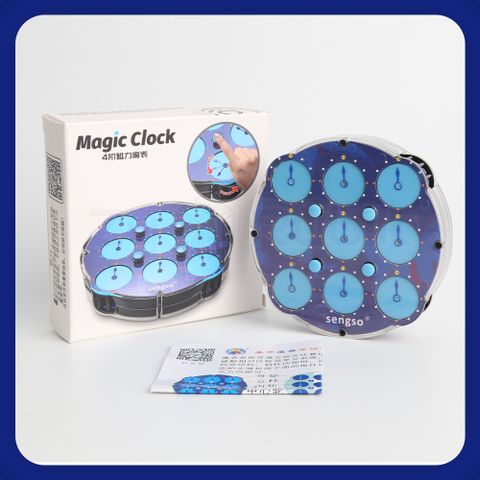  Rubik Magic Clock SengSo Magnetic - Đồng Hồ Nam Châm SengSo - Đồ Chơi Trí Tuệ - Zyo Rubik 