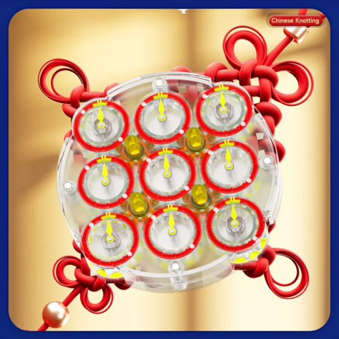  Qiyi Clock Limited Edition Knotting Magnetic - Qiyi Clock Có Nam Châm Phiên Bản Giới Hạn - Đồ Chơi Phát Triển Trí Tuệ - Zyo Rubik 