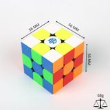  Rubik Gan356 AIR M flagship 2020 Stickerless - Đồ Chơi Trí Tuệ - Khối Lập Phương 3 Tầng (Hãng Mod Nam Châm) - ZyO Rubik 