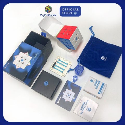  Rubik 3x3x3 Gan 14 Maglev Pro Frosted/ UV Coated- Rubic 3x3 Hãng Gan Cao Cấp- Zyo Rubik 