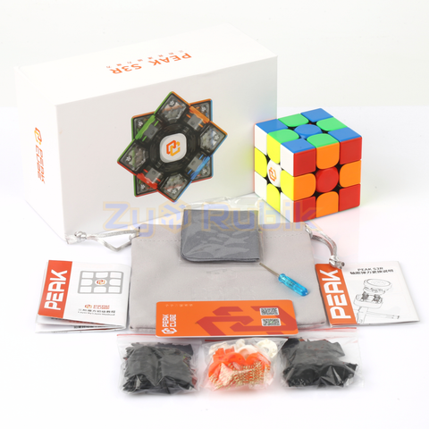  Rubik 3x3 Stickerless Rubic 3 Tầng Có Nam Châm Flagship Peak Cube - Zyo Rubik 
