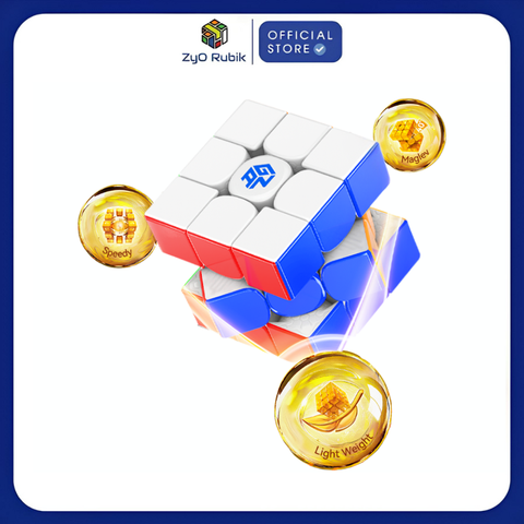  Rubik 3x3 Gan 15 Maglev/ Maglev UV Coated - Đồ Chơi Trí Tuệ - Zyo Rubik 