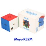  Rubik 2x2 - RS2M - Đồ Chơi Trí Tuệ - Moyu - 2 Tầng Stickerless ( Hãng Mod Nam Châm ) - ZyO Rubik 