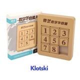  Klotski - Đồ Chơi Trí Tuệ - Xếp Hình Trượt 8 Số Có Nam Châm - Zyo Rubik 