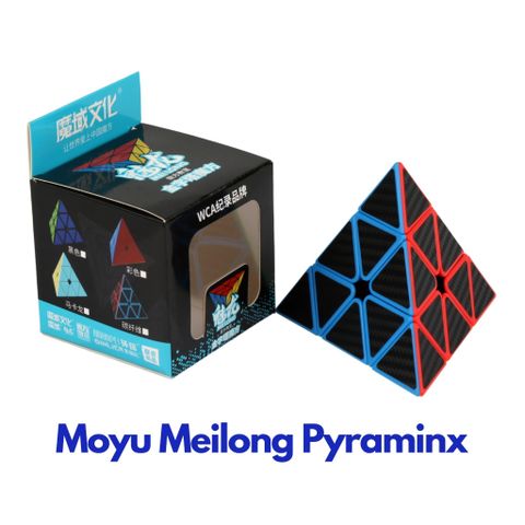  Rubik moyu meilong pyraminx carbon rubik tam giác moyu chính hãng 