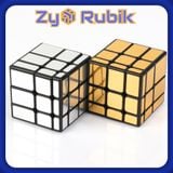  Rubik Gương - Meilong Mirror 3x3 - Đồ Chơi Trí Tuệ Tráng Gương Với 2 Màu Vàng, Bạc - ZyO Rubik 
