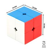  Rubik 2x2 Stickerless MoYu MeiLong MFJS Rubic 2 Tầng 2x2x2 - ZyO Rubik 