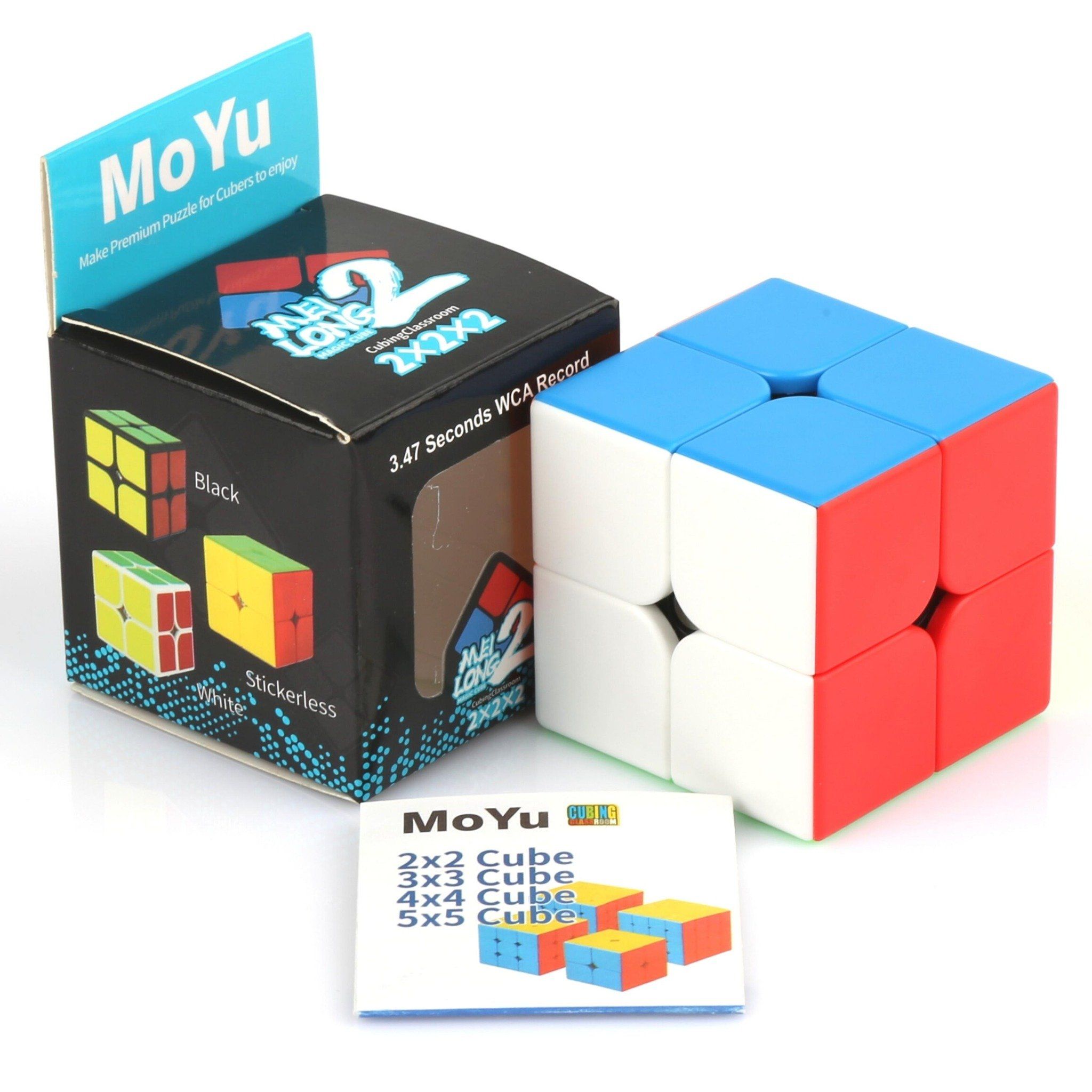  Rubik 2x2 Stickerless MoYu MeiLong MFJS Rubic 2 Tầng 2x2x2 - ZyO Rubik 