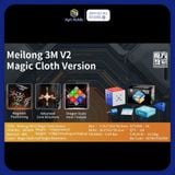  Moyu Rubik 3x3 Meilong 3M v2 Stickerless Lite/ UV 2024- MFJS MEILONG 3M V2 3X3- Zyo Rubik 