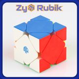  [Rubik skewb] Rubik Biến thể Rubik Gan Skewb M Stickerless có nam châm sẵn - ZyO Rubik 